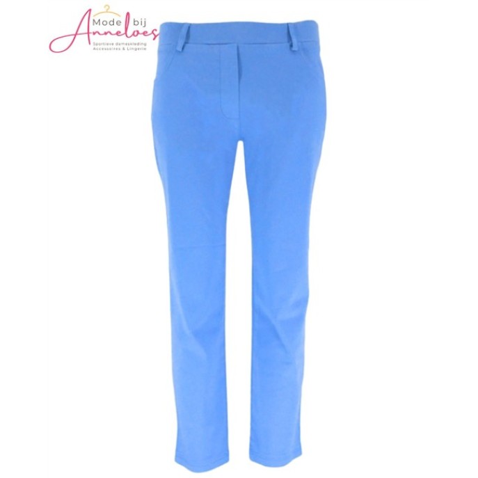 Leona Per Donna Broek Lucia 7/8 lengte 261.16.04 Blauw